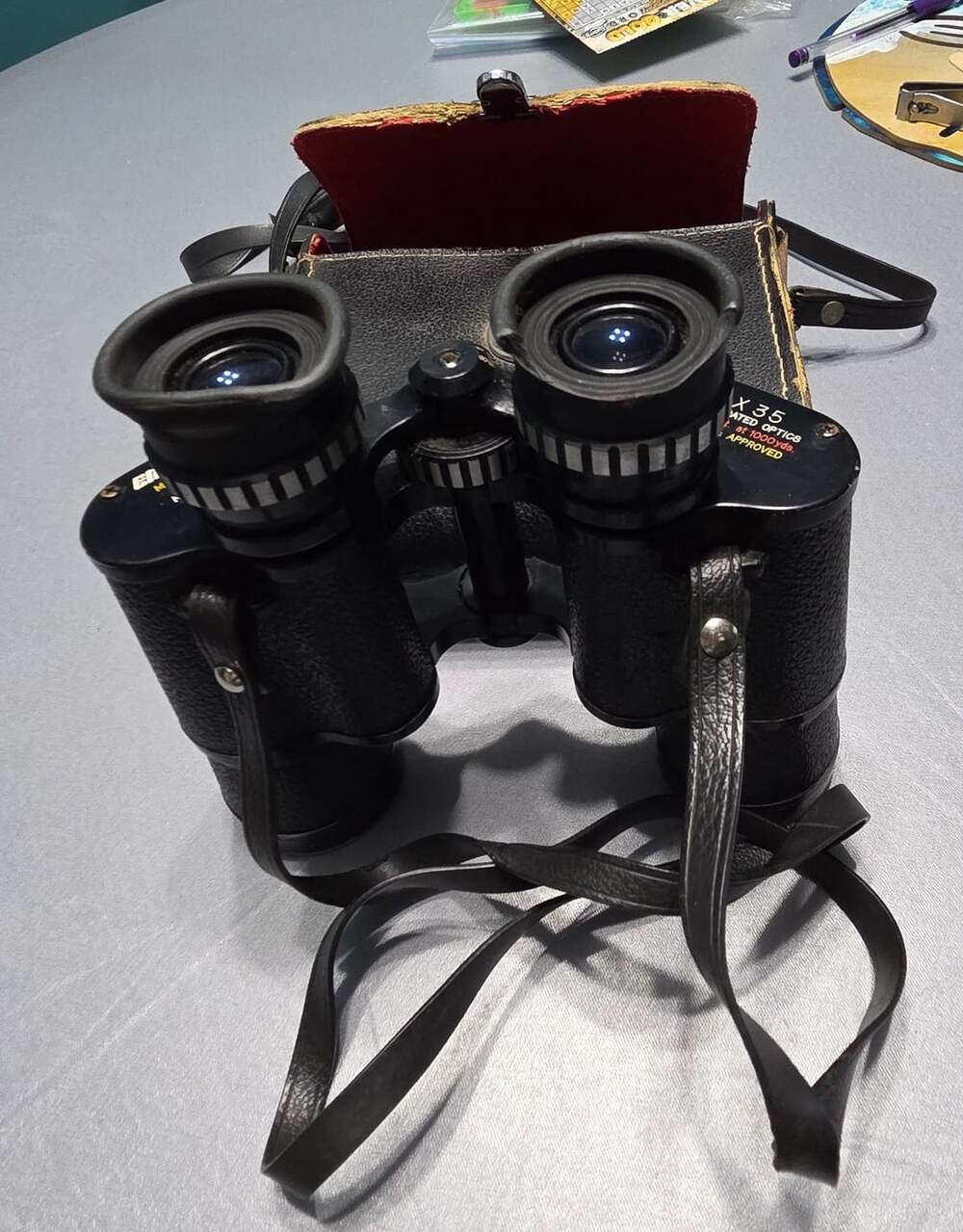 Empire Model No. 218 7x35 Binoculars Lightweight with Case